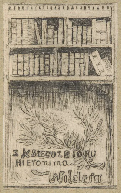 Ekslibris Hieronima Wildera 1876 1941