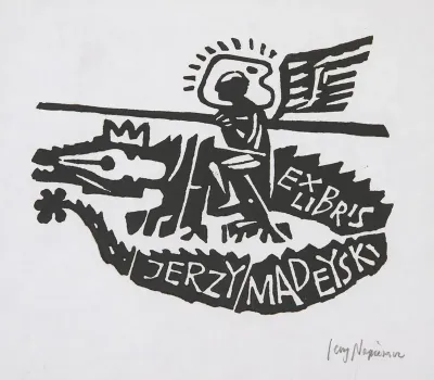 Ekslibris Jerzego Madeyskiego 1931 2005