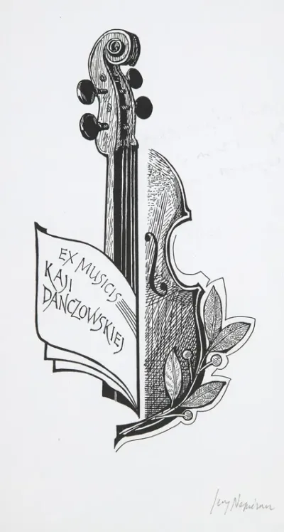 Ekslibris Kai Danczowskiej 1949