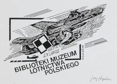 Ekslibris Muzeum Lotnictwa Polskiego W Krakowie