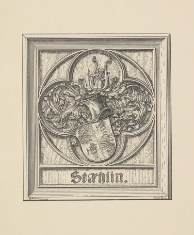 Ekslibris Stahlin