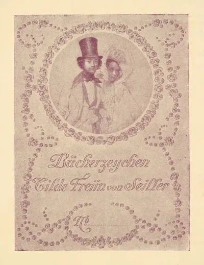 Ekslibris Tilde Freiin Von Seiller