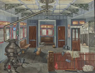El Station Interior