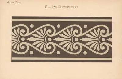 Elementary Freehand Drawing Pl 27