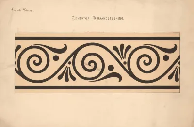 Elementary Freehand Drawing Pl 28