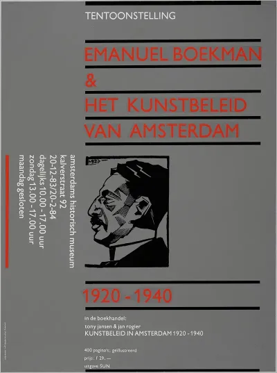 Emanuel Boekman And Het Kunstbeleid Van Amsterdam