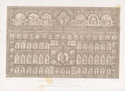 Emaux Cloisonnes Byzantins La Pala Doro De St Marc De Venise