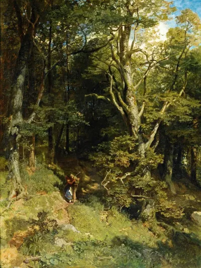 Embrace In The Forest