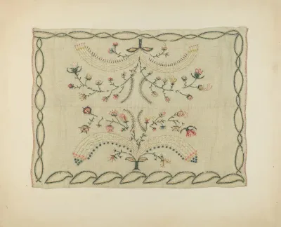 Embroidered Blanket 2