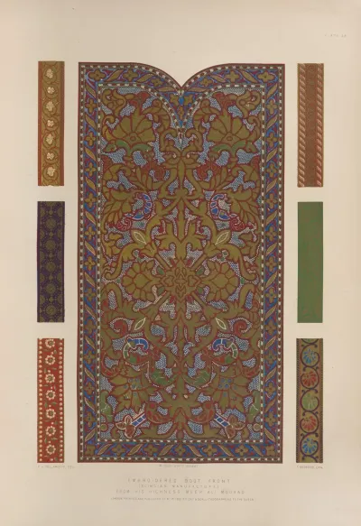 Embroidered Boot Front