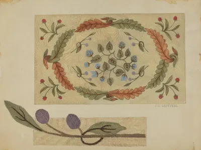 Embroidered Rug 3