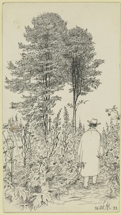 Emil Lugo Beim Spaziergang