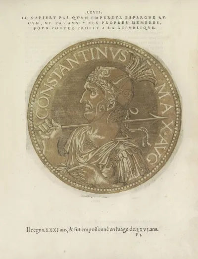 Emperor Constantijn De Grote
