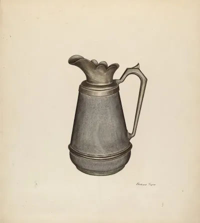 Enamel Pitcher