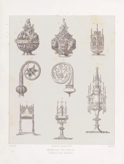 Encensoirs Crosses Montrances
