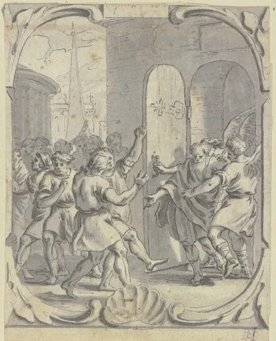 Engel Geleiten Lot Aus Sodom