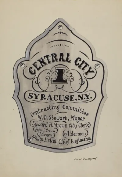 Engraved Name Plate