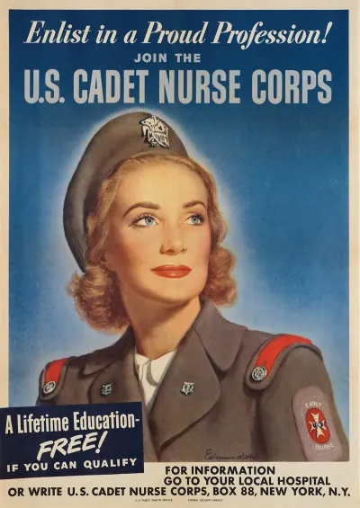 Enlist In A Proud Profession Join The U S Cadet Nurse Corps