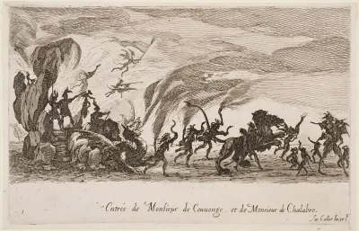 Entrance Of Mm De Couvonge De Chalabre
