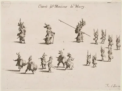 Entrance Of Monsieur De Macey
