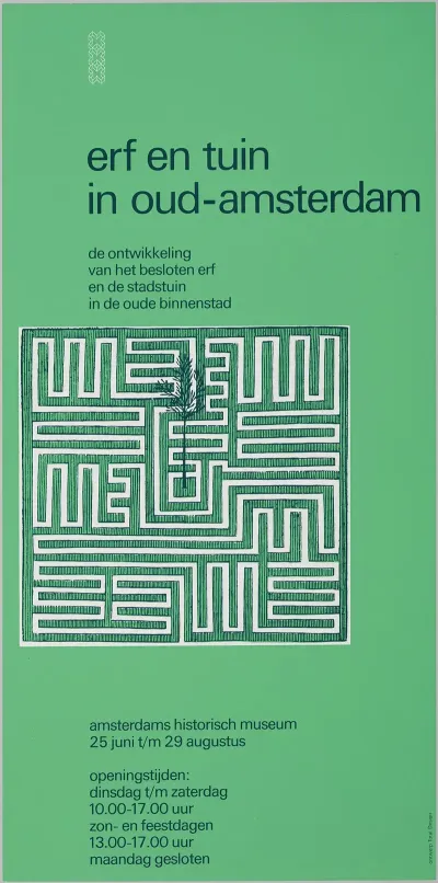 Erf En Tuin In Oud Amsterdam