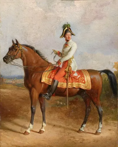 Erzherzog Carl Zu Pferd