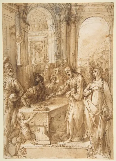 Esther And Mordecai Before King Ahasuerus Esther 81 12