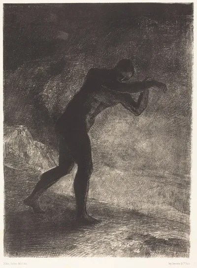 Et Lhomme Parut Interrogeant Le Sol Dou Il Sort Et Qui Lattire Il Se Fraya La Voie Vers 2