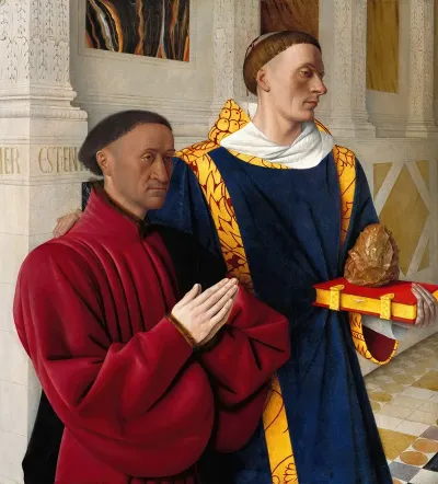 Etienne Chevalier With St Stephen