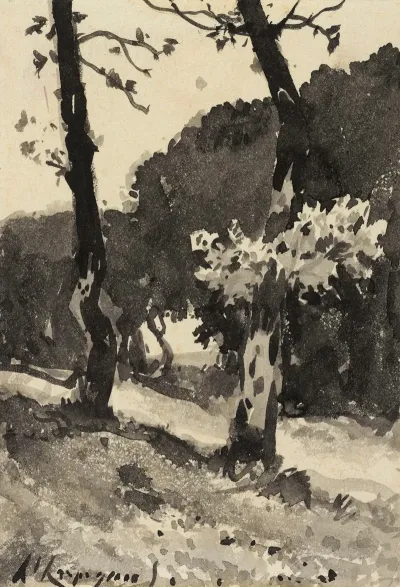 Etude Darbres 2