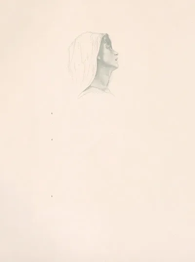 Etude De Tete De Femme 4
