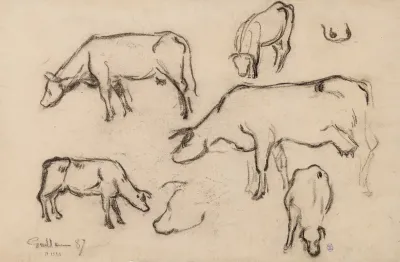 Etude De Vaches 2