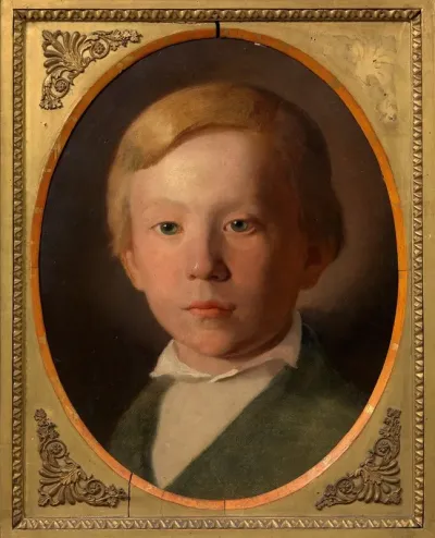 Eugen Staub Als Knabe Maler Kunsthandler