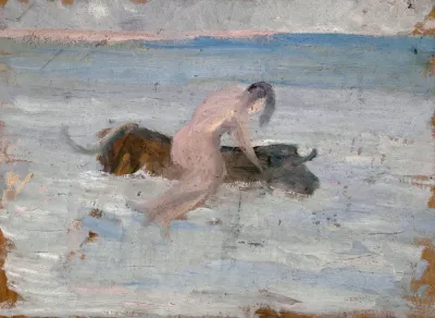 Europa Auf Dem Schwimmenden Stier