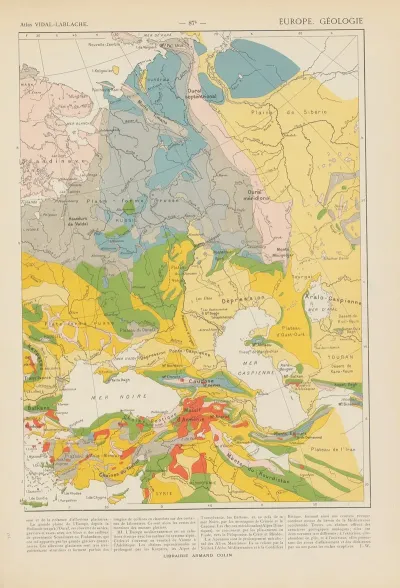 Europe Geologie 2