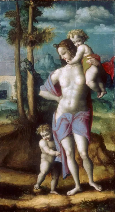 Eve With Cain And Abel