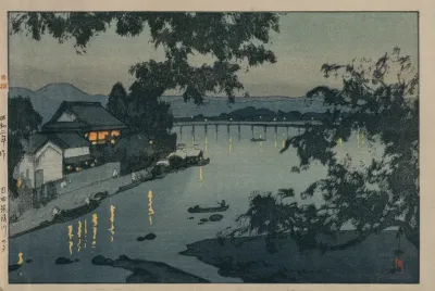 Evening On The Chikugo River