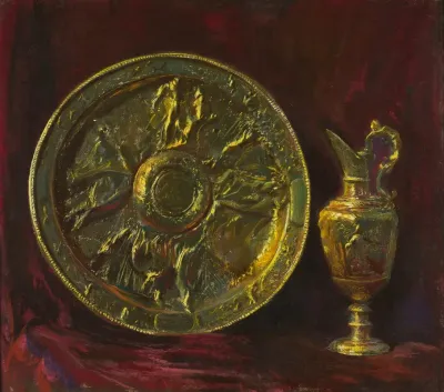 Ewer And Basin For The Maundy Thursday Liturgy