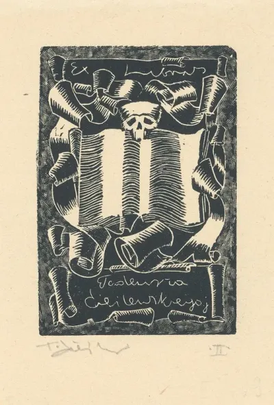 Ex Libris Tadeusza Cieslewskiego J