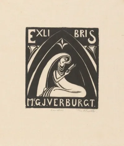 Ex Libris Van G J Verburgt