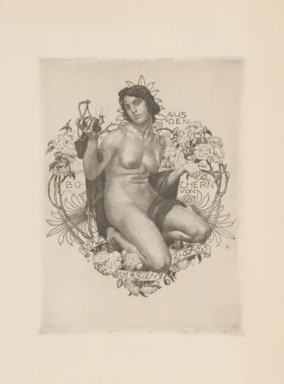 Ex Libris Van Karl Marten Andres