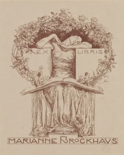 Ex Libris Van Marianne Brockhaus