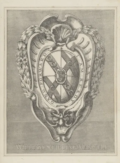 Ex Libris Van Sir William Stirling Maxwell