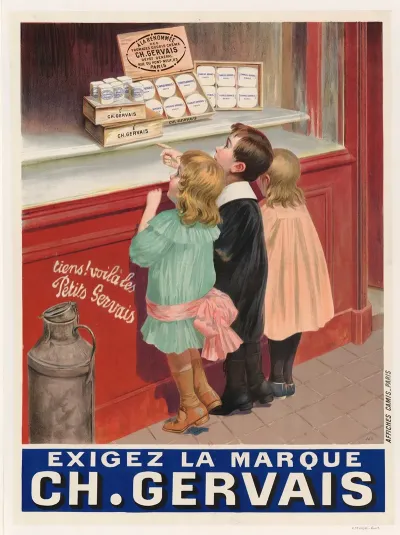 Exigez La Marque Charles Gervais Des Fromages Doubles Creme