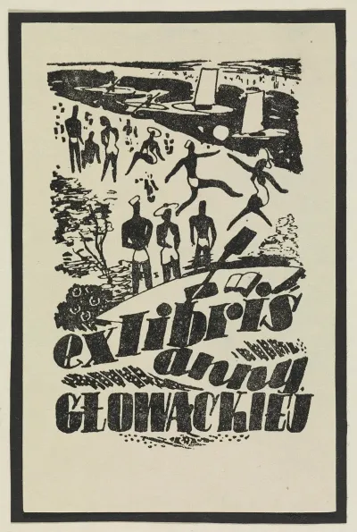 Exlibris Anny Glowackiej