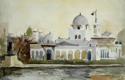 Exposition De 1900 Le Pavillon De La Turquie