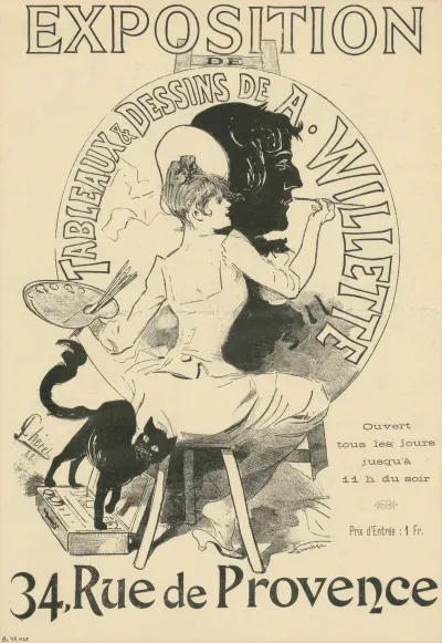 Exposition De Tableaux Et Dessins De A Willette