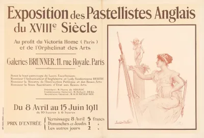 Exposition Des Pastellistes Anglais Du Xviiie Siecle