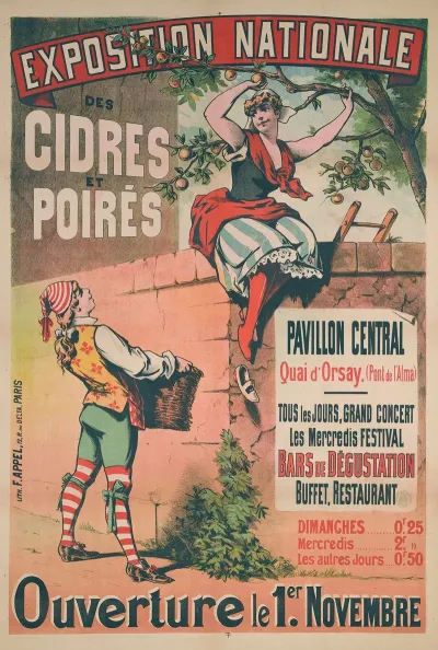 Exposition Nationale Des Cidres Et Poires Pavillon Central Quai Dorsay Pont De Lalma