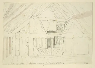 Exterior And Interior Views Of The Birthplace